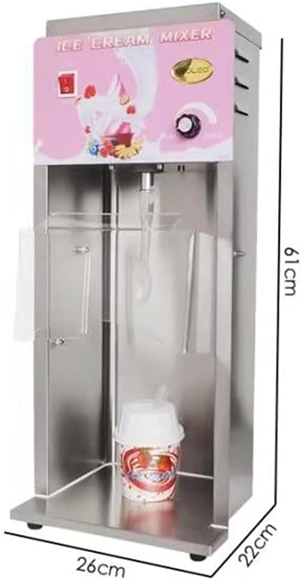 Sunzone Wecan201 Speed 0-3600rpm Commercial Soft Ice Cream Shaker Mixer Blender Flurry Machine Maker 110v