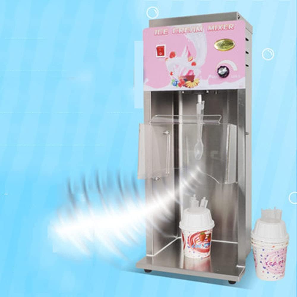 Sunzone Wecan201 Speed 0-3600rpm Commercial Soft Ice Cream Shaker Mixer Blender Flurry Machine Maker 110v