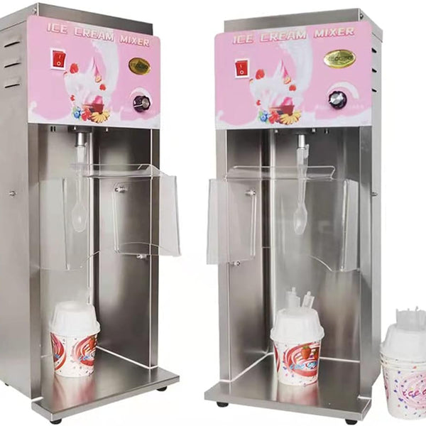 Sunzone Wecan201 Speed 0-3600rpm Commercial Soft Ice Cream Shaker Mixer Blender Flurry Machine Maker 110v
