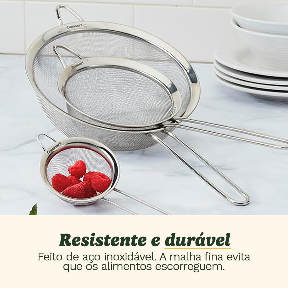 Sunzone D54C Mesh Strainers, 3 Count (Pack of 1) Set