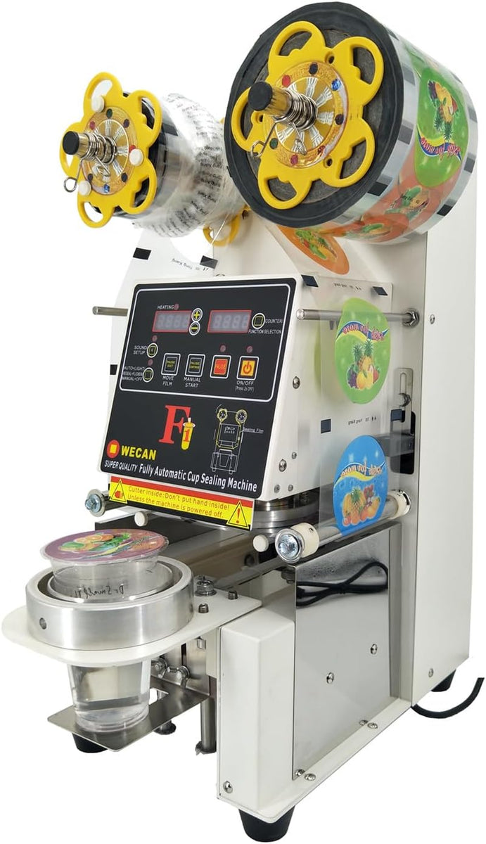 Sunzone 95MM PP cup sealing machine 95MM pp cup sealer (black)