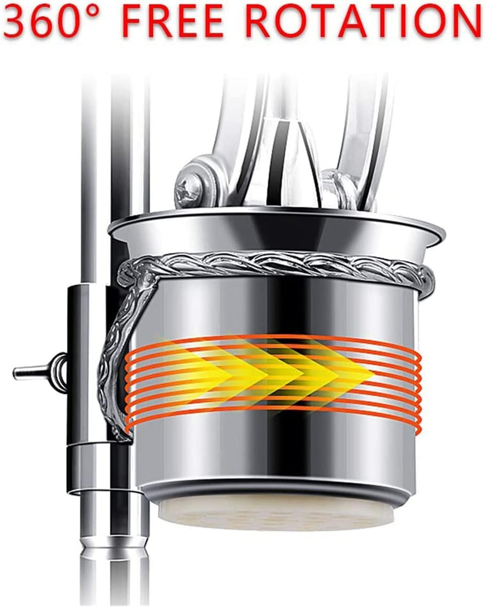 Sunzone WPF-L01 Manual Long French Fries Maker Machine Stainless Steel 30cm Potato Strips Machine Fried Chips Squeezer Extruder 12 Holes,DIY Tools(Long Fries Extruder)