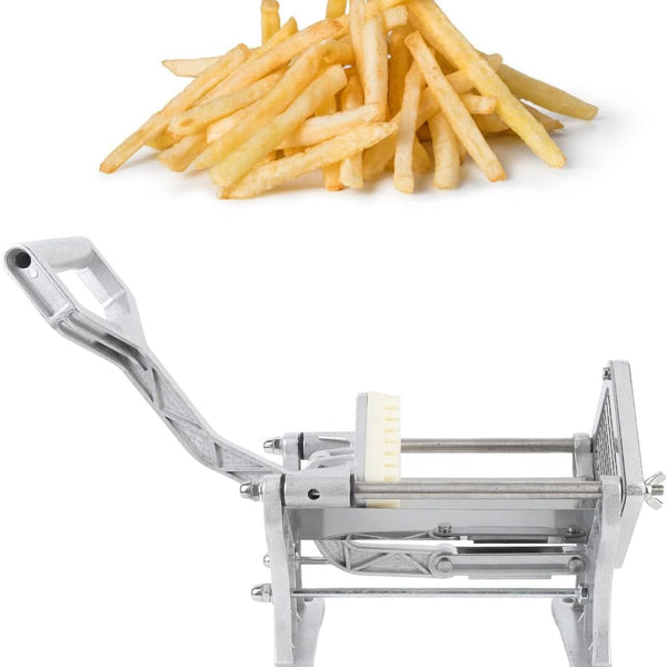 Sunzone WPF-16 Professional Stainless Steel French Fry Cutter Heavy Duty Potato Cutter for Commercial Use