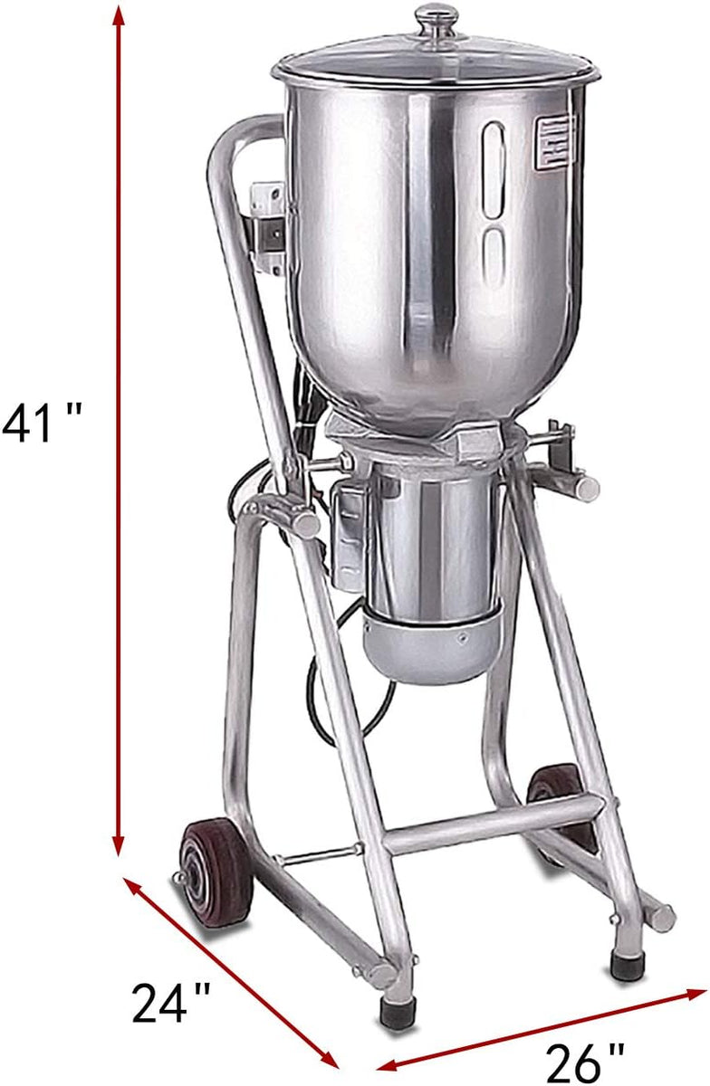 Sunzone B654  Commercial Stainless Steel Ice Blender 30L,Commercial Ice Crusher,ice blender for making fruit smoothies