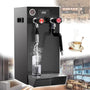 Sunzone AK-08Z Commercial Milk Frother, Automatic Steam Boiling Water Machine, with LED Display, for Coffee/Tea Shop