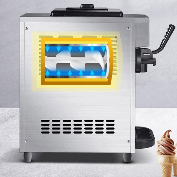 Sunzone A11-6  Ice Cream Machines Soft Ice Cream Machine Single Flavor Sundae Manufacturing