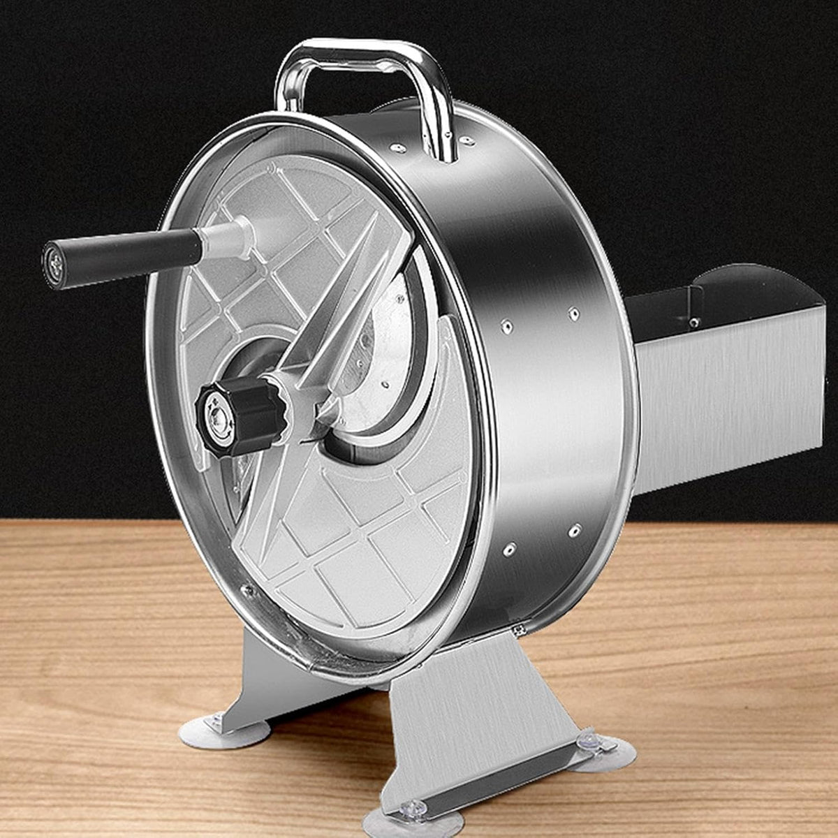 Sunzone WFS-01  Precision Stainless Steel Fruit and Veggie Slicer with Variable Thickness Control