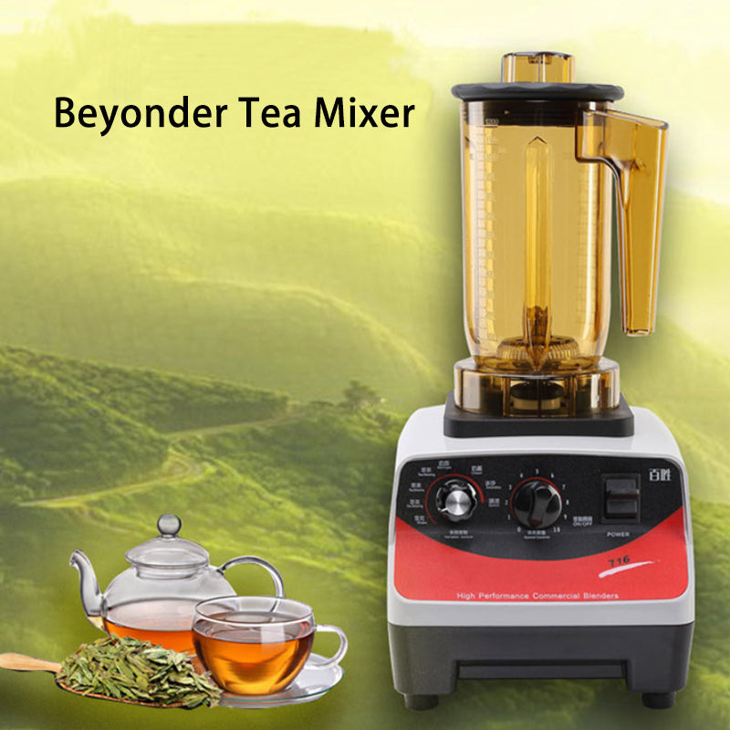 Sunzone EST-816 Multiple Functions Bubble Tea Shop Used Tea Mixer with 3 Cups