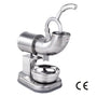 Sunzone WCR-01 Stainless Steel Ice Shaver Ice Crusher Snow Cone Machine Maker 180kgs/h Electric