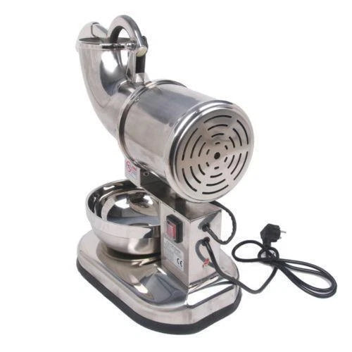 Sunzone WCR-01 Stainless Steel Ice Shaver Ice Crusher Snow Cone Machine Maker 180kgs/h Electric
