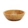Sunzonel E-214 Bamboo Wood Salad Bowl, Small, 7" Diameter x 2.25" Height, Single Bowl