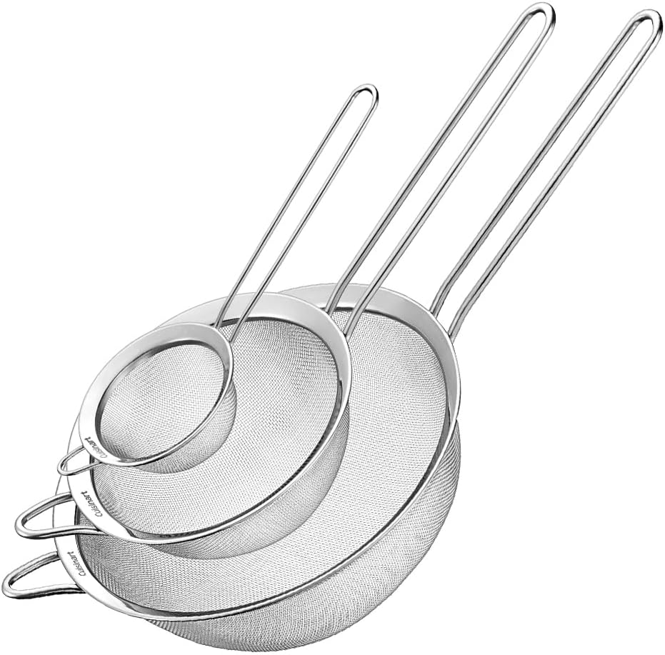 Sunzone D54C Mesh Strainers, 3 Count (Pack of 1) Set