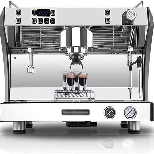 Sunzone 3100D Single-Head Italian Semi-Automatic Coffee Machine Commercial Fresh-Grinding Pump-Type Coffee Shop Equipment,Black Interesting
