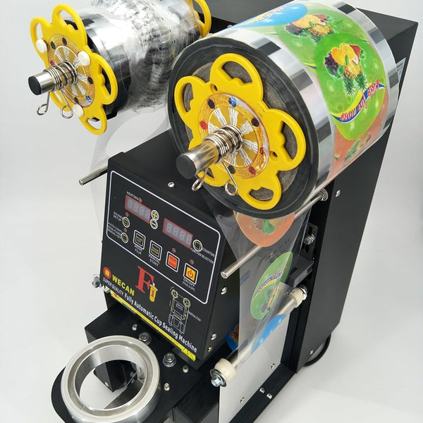 Sunzone 115MM cup sealing machine fully cup sealing machine for soup cups only for the cups listed(double checking it before order)