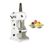 Sunzone A-288 Commercial Ice Shaver 350W 198lbs/h Electric Snow Cone Maker with Adjustable Ice Texture Ice Crusher Smoothie Machine Slush Machine Ice Cream Smooth Cocktail 110V