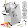 Sunzone J23A Commercial Food Processor,food Chopper With 3mm/4mm/7mm Shred And 2mm/4mm Slice, Stainless Steel Electric Vegetable Slicer For Hotel Kitchen Restaurant